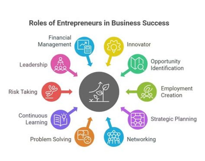 What are the roles entrepreneurship?