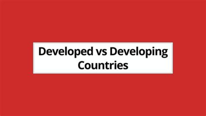 What are the similarities between developed countries and developing countries?