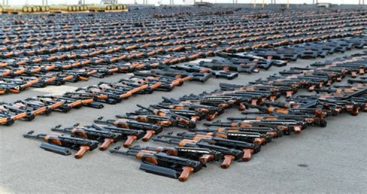 What are the weapons of Shivaji Maharaj?