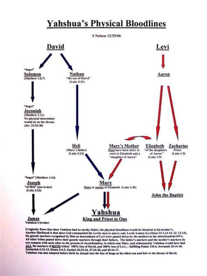 What bloodline is Jesus from?