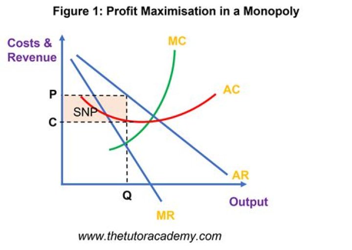 What causes monopoly of a firm?
