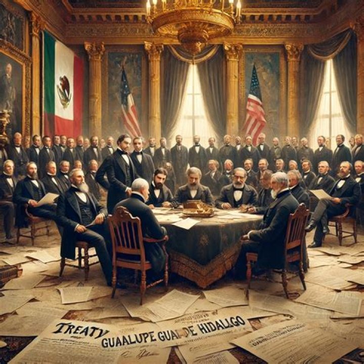 What did the treaty of Guadalupe and Hidalgo do?