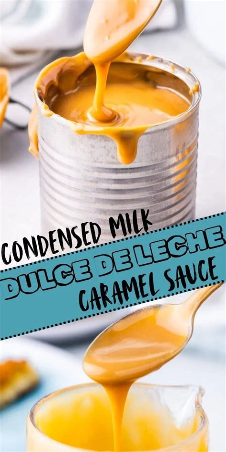 What dishes can be made from condensed milk?