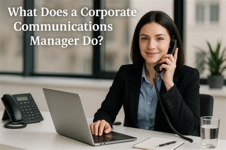 What does a global communications manager do?