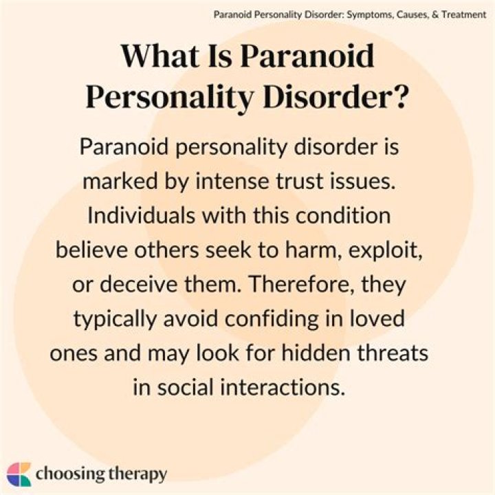 What does paranoid ideation mean?
