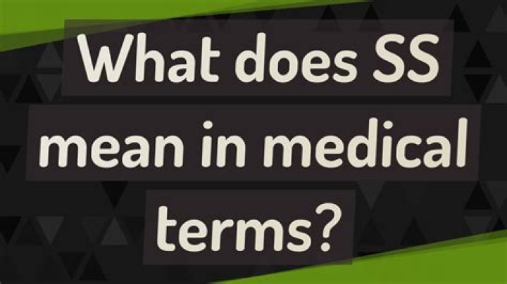 What does SS mean in microbiology?