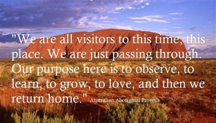What does the Aboriginal proverb touch the earth lightly mean when it comes to designing and building a house?