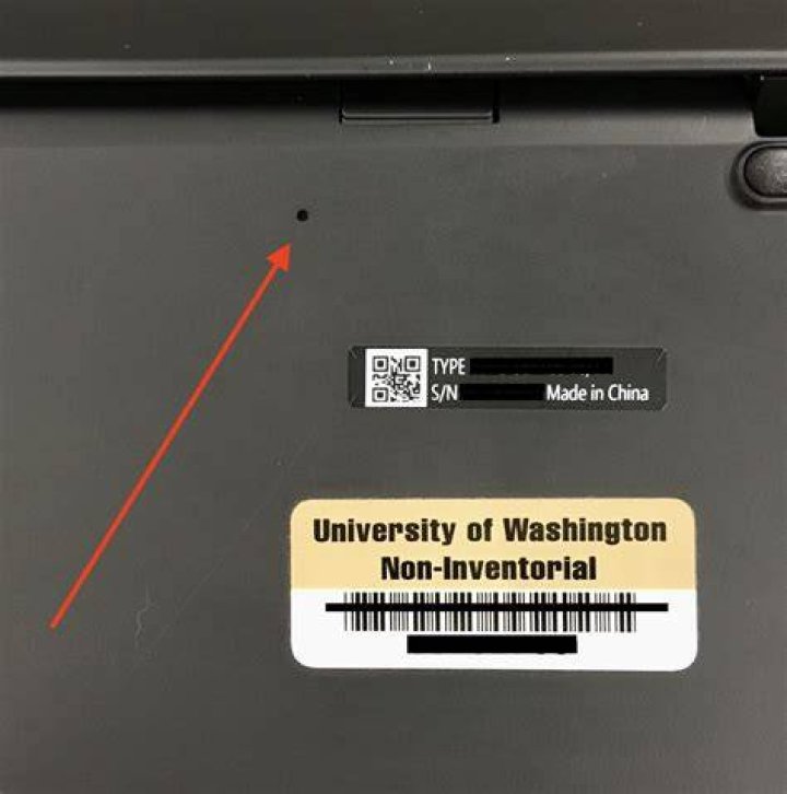 What does the Lenovo reset button do?