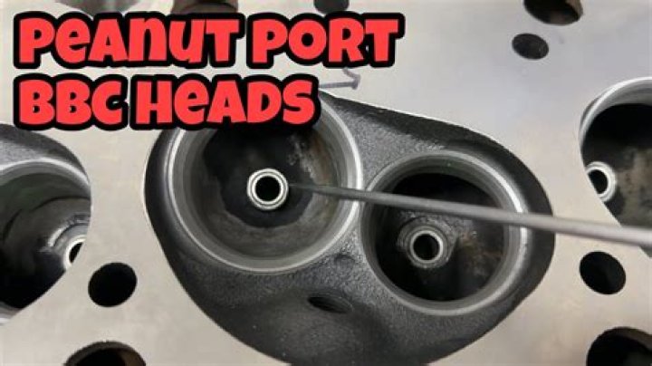 What is a peanut Port head?