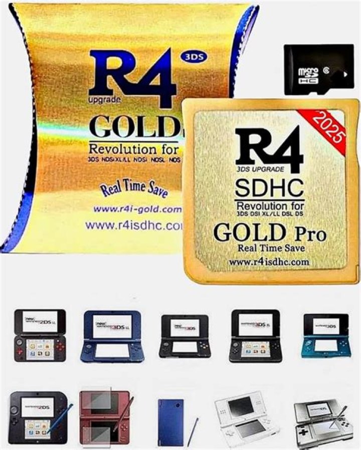 What is a R4i Gold 3DS card?