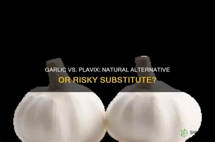 What is a substitute for Plavix?
