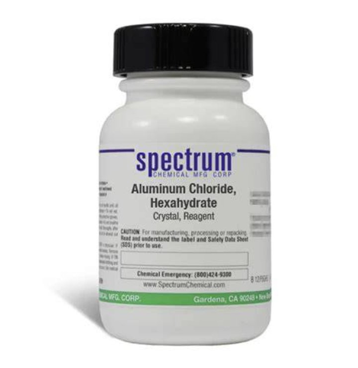 What is aluminum chloride hexahydrate used for?