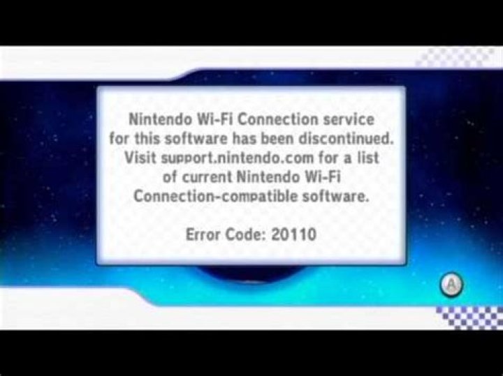 What is error 20110?