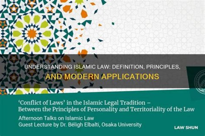 What is Islamic law system?