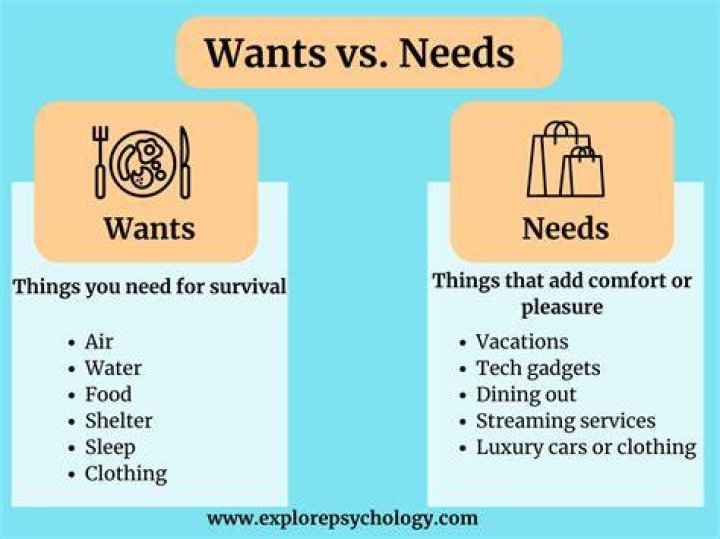 What is meant by individual wants?