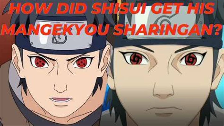 What is Shisui mangekyou Sharingan called?