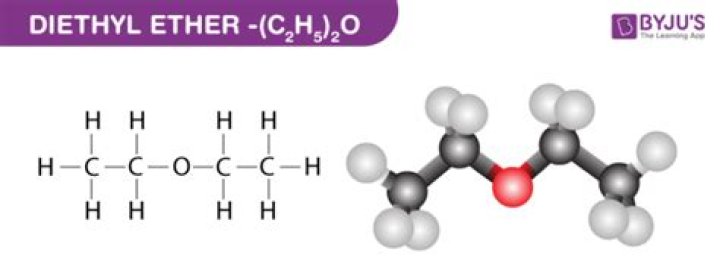 What is the density of diethyl ether?