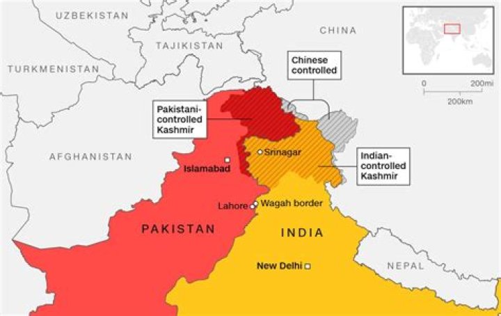 What is the dispute between India and Pakistan?