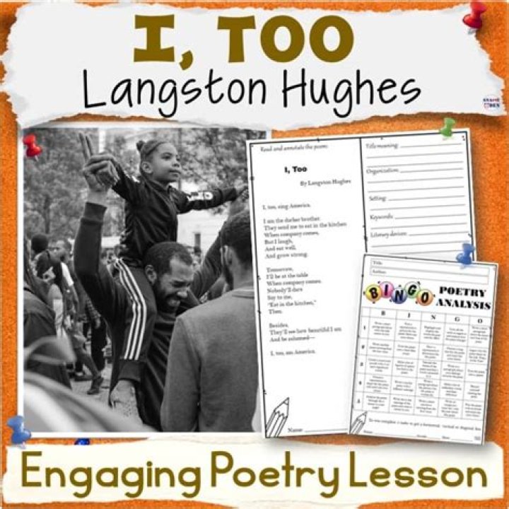 What is the message of I too by Langston Hughes?