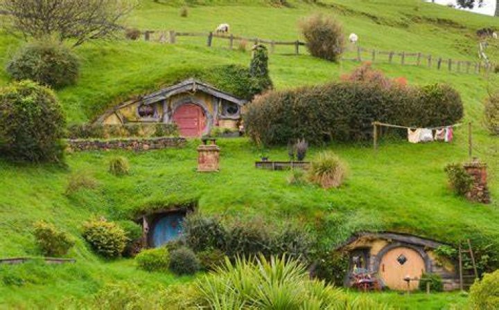 What is the name of the Hobbit village?