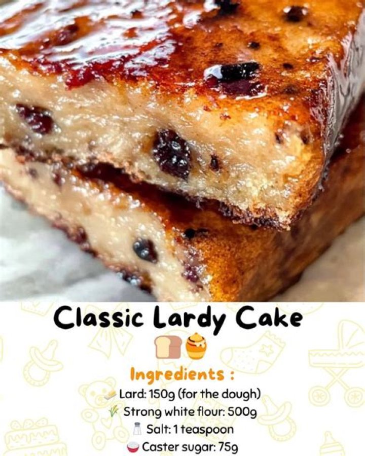 What is the origin of lardy cake?