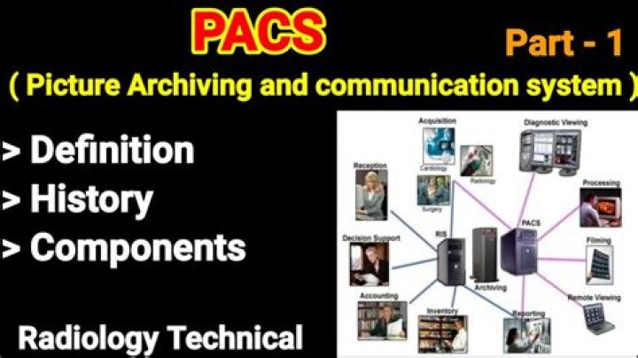 What is the purpose of picture archiving and communication system?