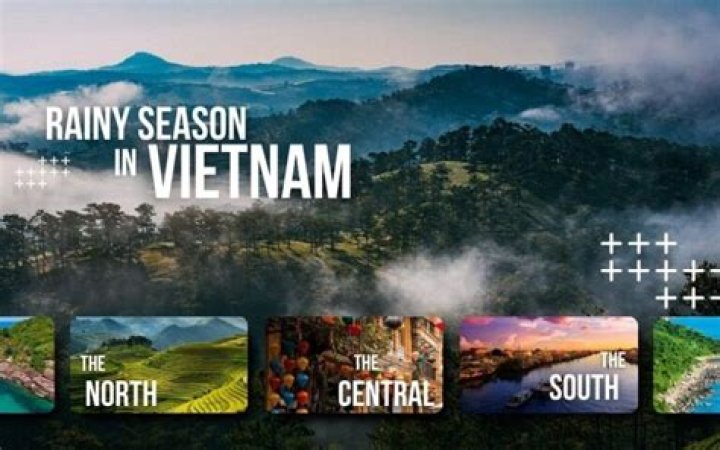 What is the rainy season in Vietnam?