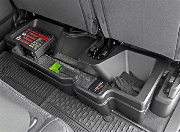 What is the storage place called in a car?