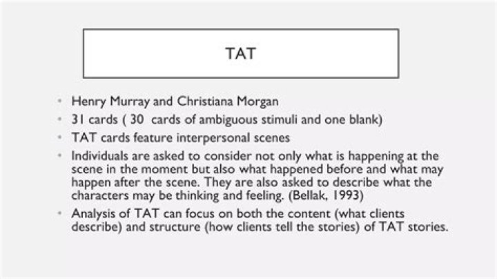 What is the TAT method?