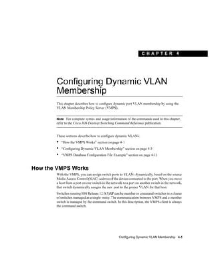What is Vmps Cisco?