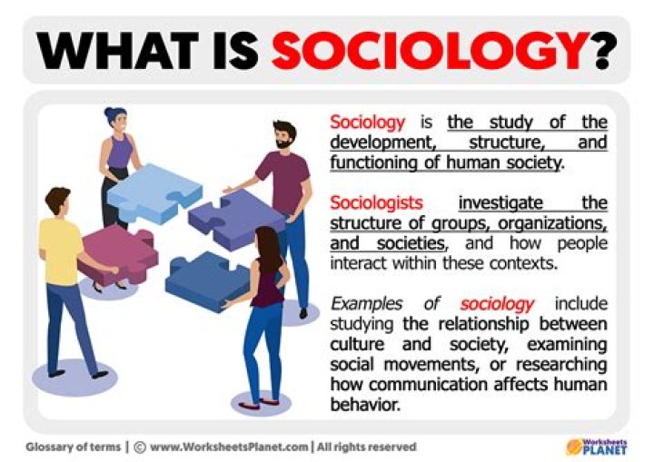 What is work according to sociology?