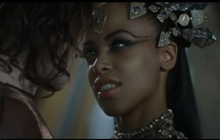What movie did Aaliyah come out on?