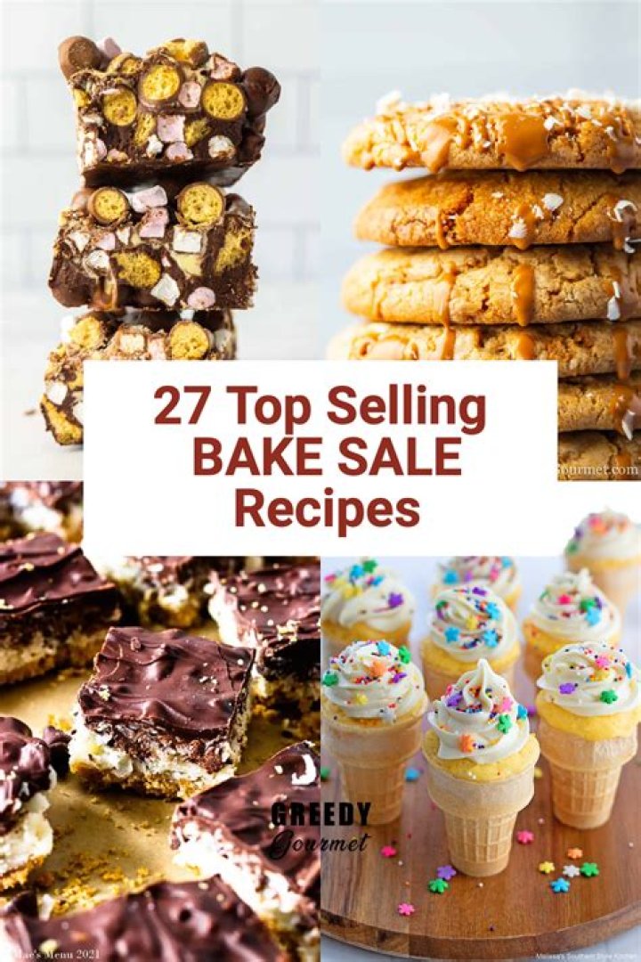 What sells best at a bake sale?