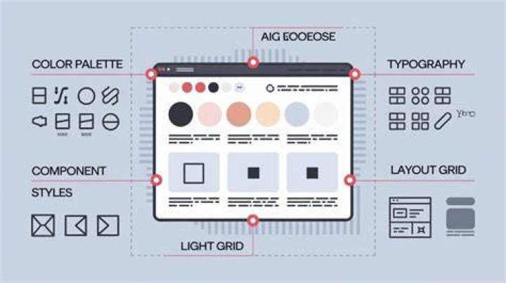 What should a website style guide include?