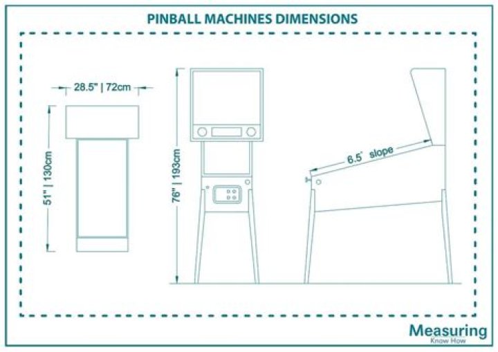 What size is a pinball machine ball?
