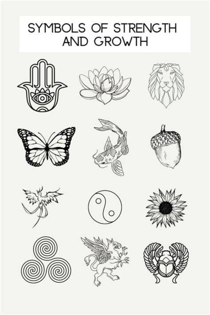 What symbolizes growth and strength?