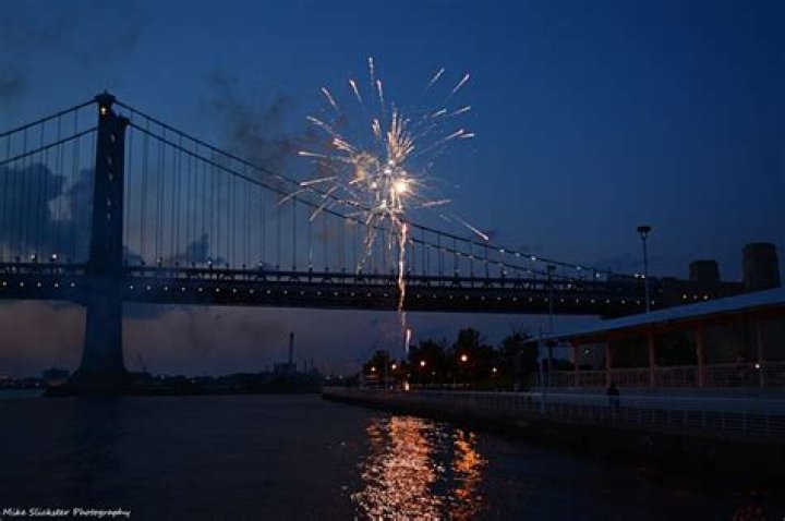 What time are fireworks at Camden Waterfront?