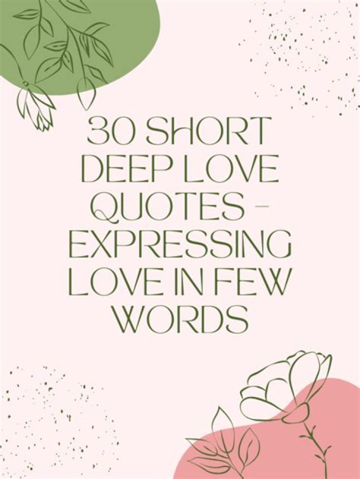 What true love quotes short?