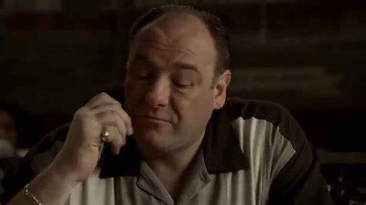 What were they eating in the final scene of The Sopranos?