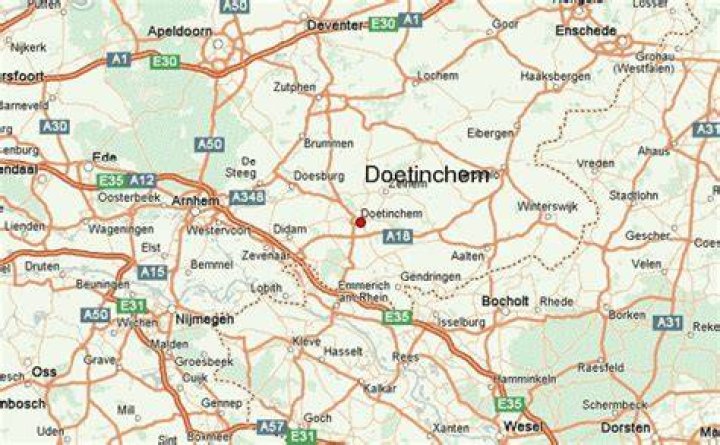 Where is Doetinchem located on a map?