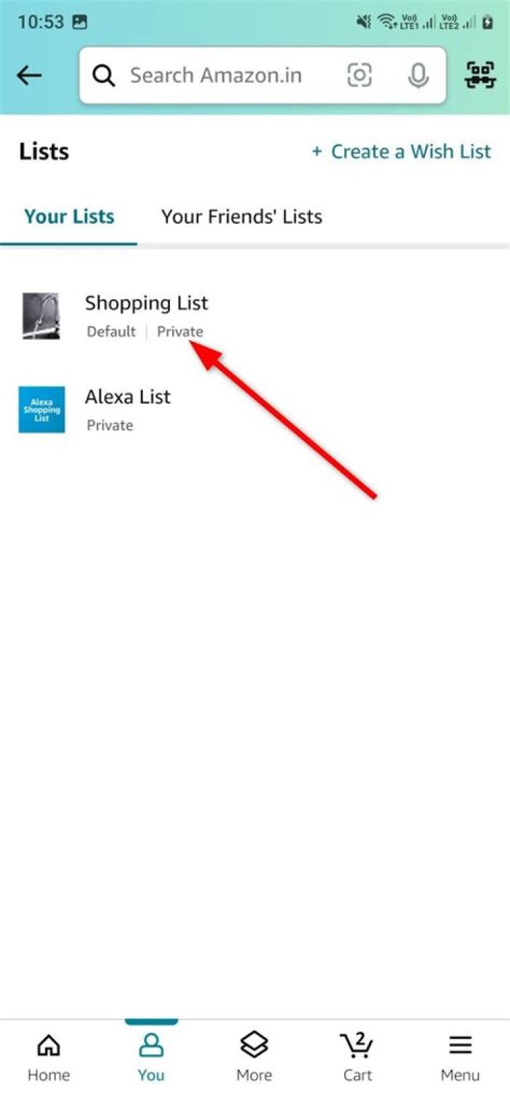 Where is my Amazon Wish List button?
