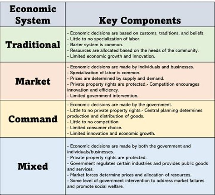 Which economic system has no government involvement in the market?
