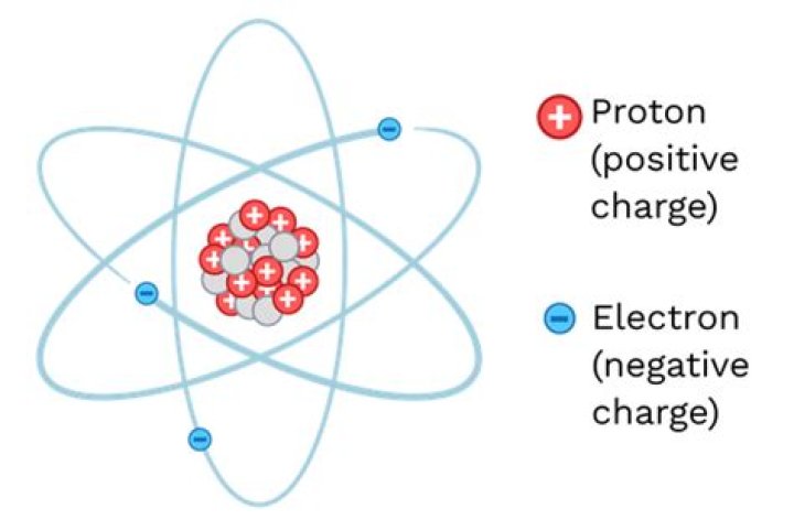 Which of the particles has a positive charge?