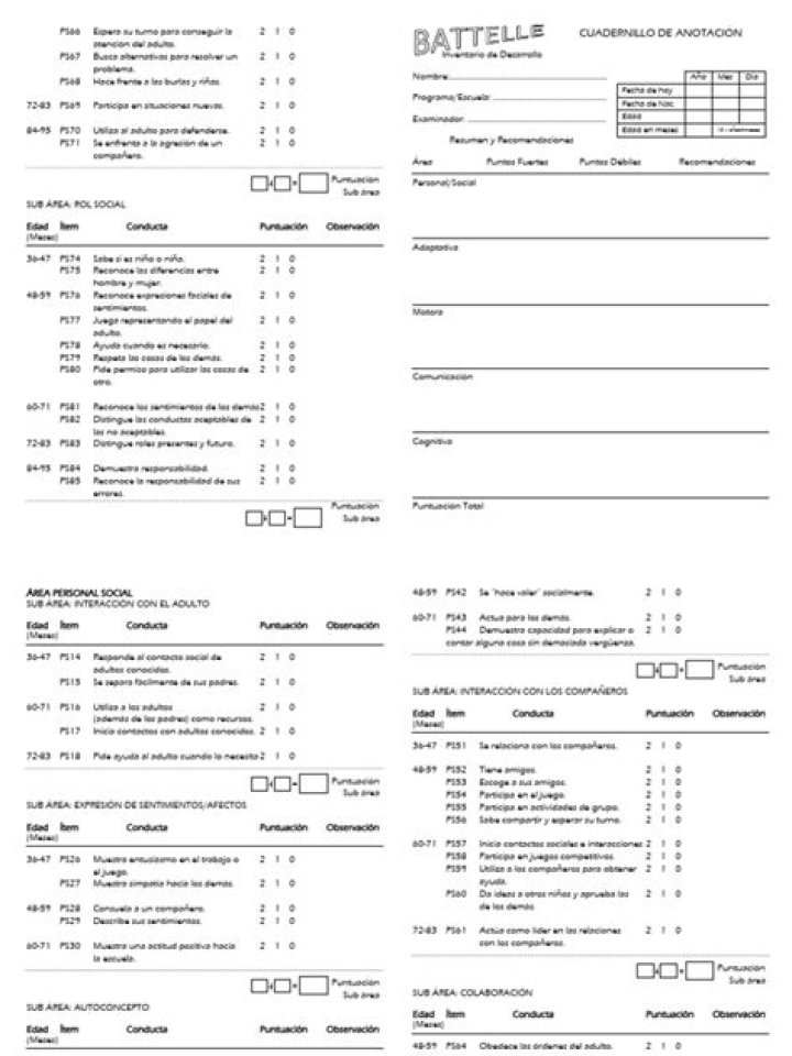 Who can administer the Battelle assessment?