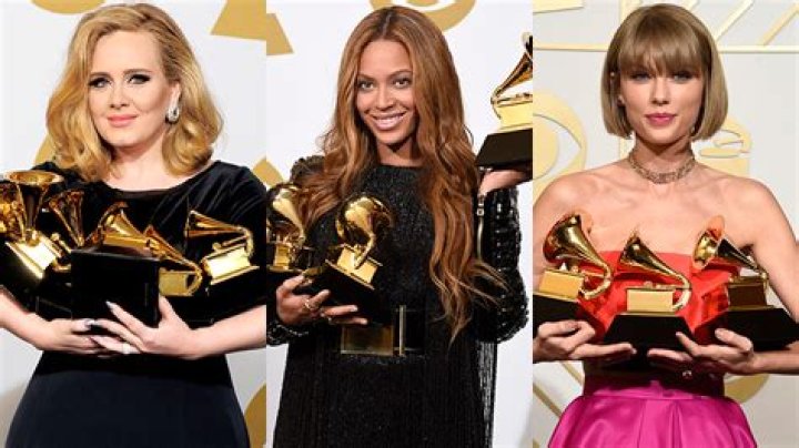 Who has won 10 Grammys female singer?