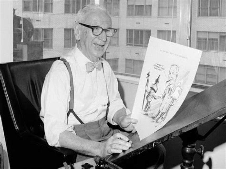 Who is the most famous cartoonist?