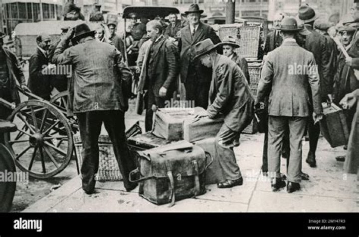 Why did Germany go into an economic depression in 1919?