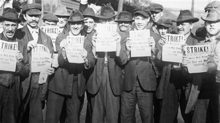 Why did so many labor strikes take place in 1919?
