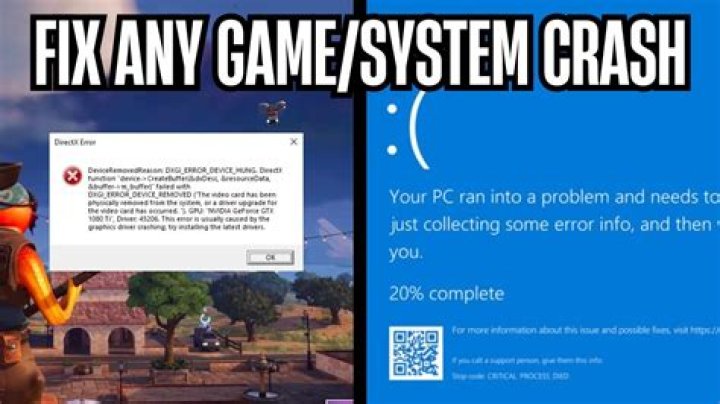 Why does my game crash when I start it?
