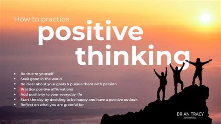 Why is positive thinking so powerful?